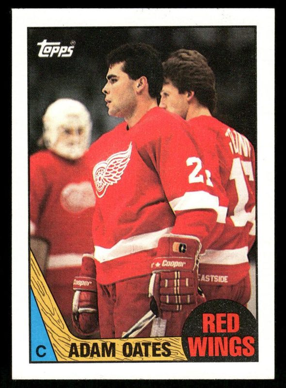 Adam Oates, 1987 Topps Hockey