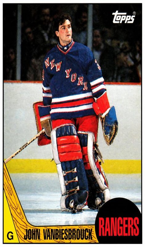 John Vanbiesbrouck, 1987 Topps Hockey