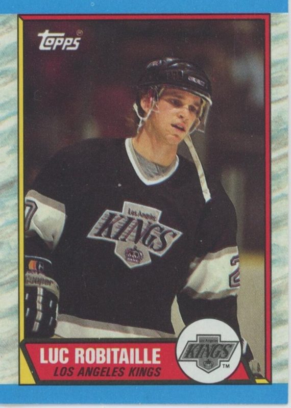 Luc Robitaille, 1989 Topps Hockey