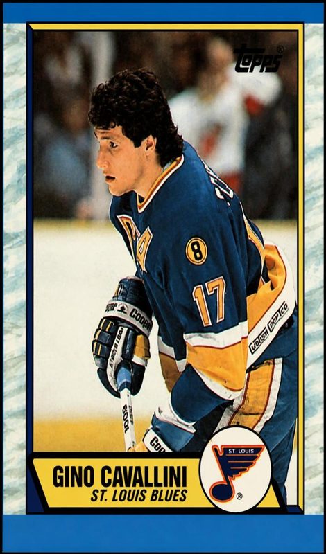 Gino Cavallini, 1989 Topps Hockey