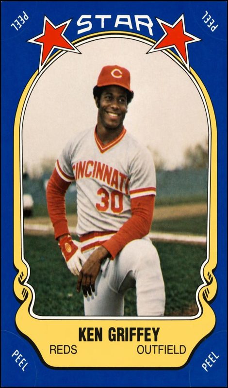 Ken Griffey, 1981 Fleer Star Stickers Baseball