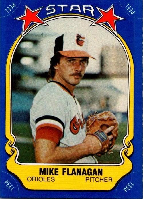 Mike Flanagan, 1981 Fleer Star Stickers Baseball