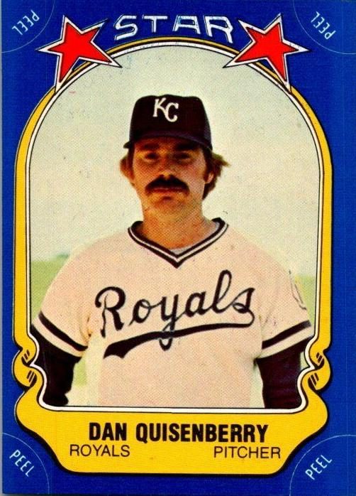 Dan Quisenberry, 1981 Fleer Star Stickers Baseball