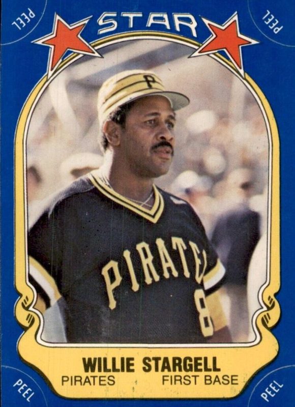 Willie Stargell, 1981 Fleer Star Stickers Baseball