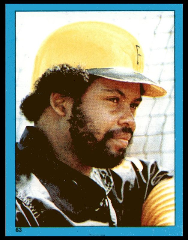 Bill Madlock, 1982 Topps Stickers Baseball