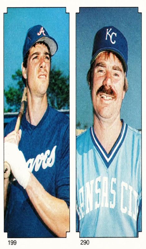 Dan Quisenberry, 1984 Topps Stickers Baseball
