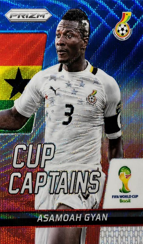 Asamoah Gyan, 2014 Panini Prizm World Cup Soccer