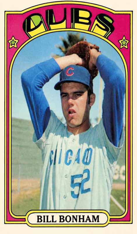 Bill Bonham, 1972 Topps Baseball