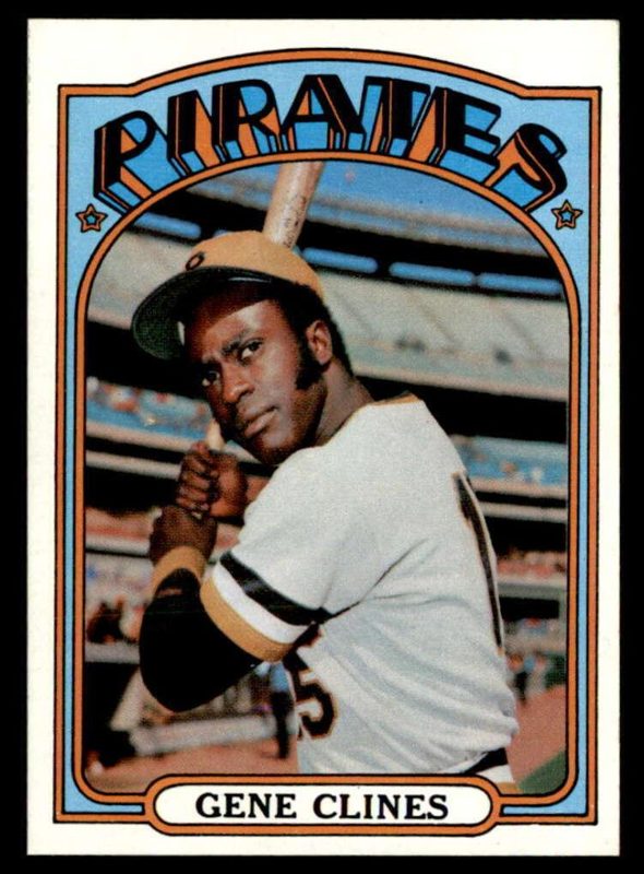 Gene Clines, 1972 Topps Baseball
