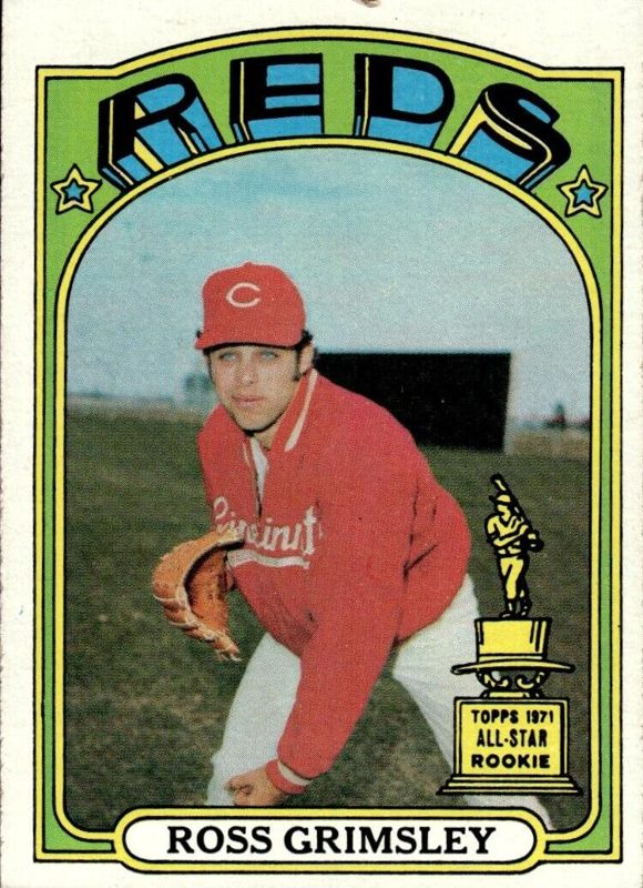 Ross Grimsley, 1972 Topps Baseball