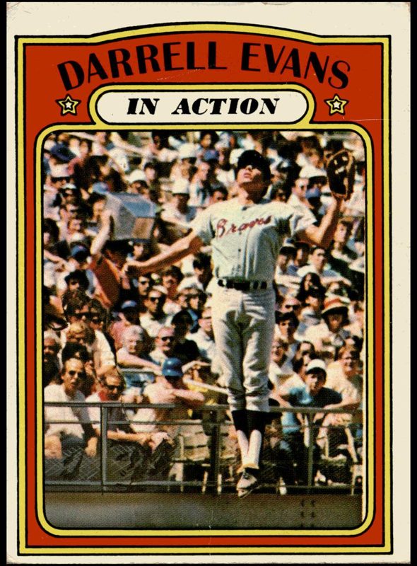 Darrell Evans, 1972 Topps Baseball