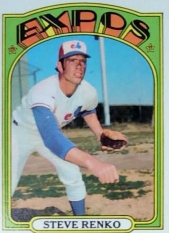 Steve Renko, 1972 Topps Baseball