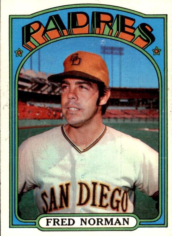 Fred Norman, 1972 Topps Baseball