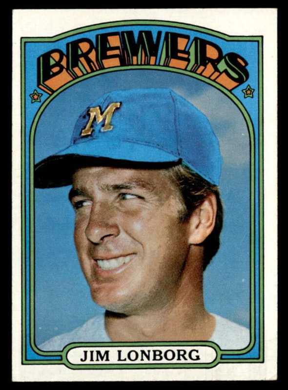 Jim Lonborg, 1972 Topps Baseball