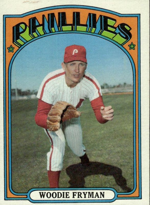 Woodie Fryman, 1972 Topps Baseball