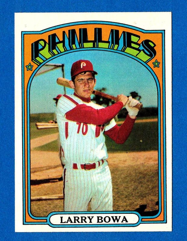 Larry Bowa, 1972 Topps Baseball