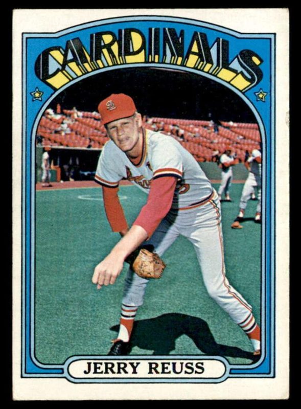 Jerry Reuss, 1972 Topps Baseball