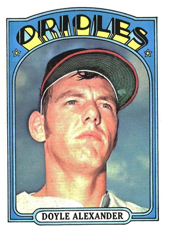 Doyle Alexander, 1972 Topps Baseball