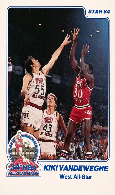 Kiki Vandeweghe, 1984 Star Basketball