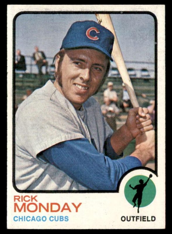 Rick Monday, 1973 Topps Baseball
