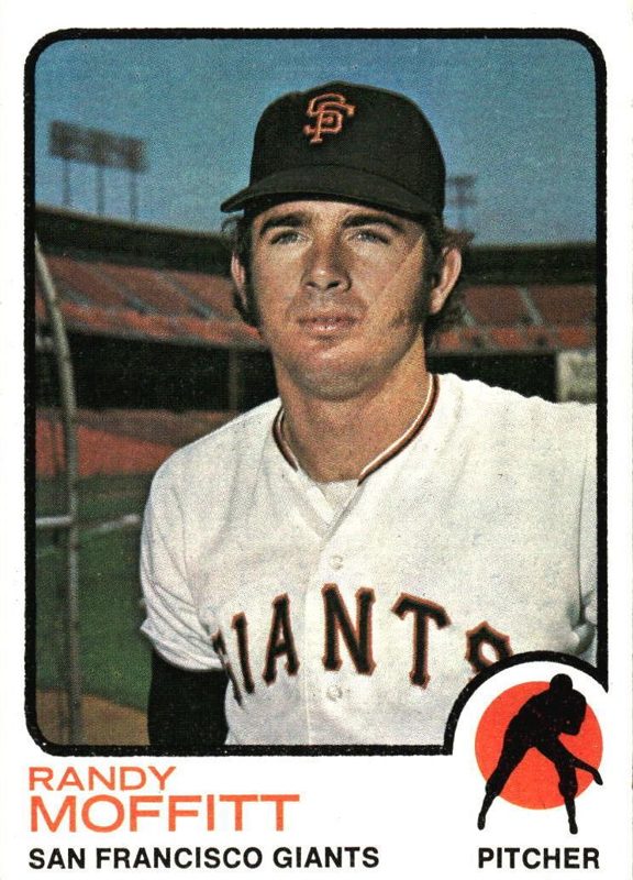 Randy Moffitt, 1973 Topps Baseball