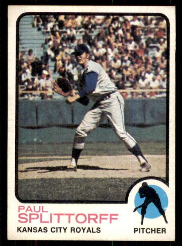 Paul Splittorff, 1973 Topps Baseball