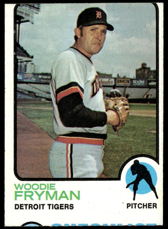 Woodie Fryman, 1973 Topps Baseball