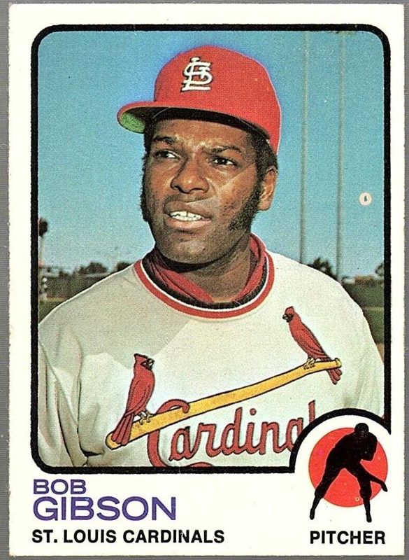 Bob Gibson, 1973 Topps Baseball