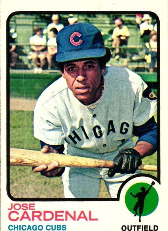 Jose Cardenal, 1973 Topps Baseball