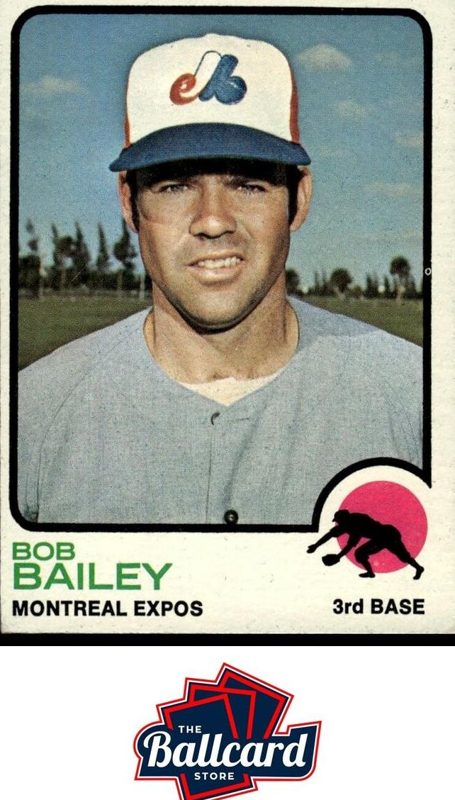 Bob Bailey, 1973 Topps Baseball