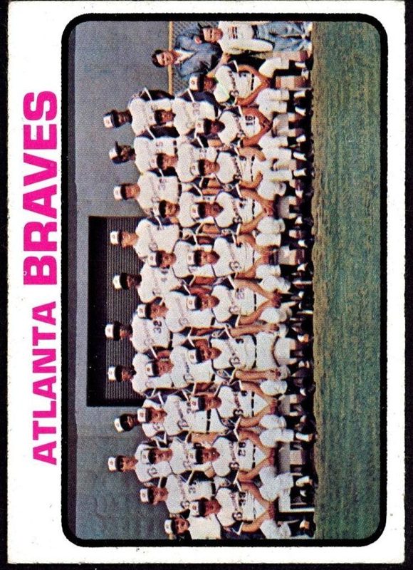 Atlanta Braves, 1973 Topps Baseball