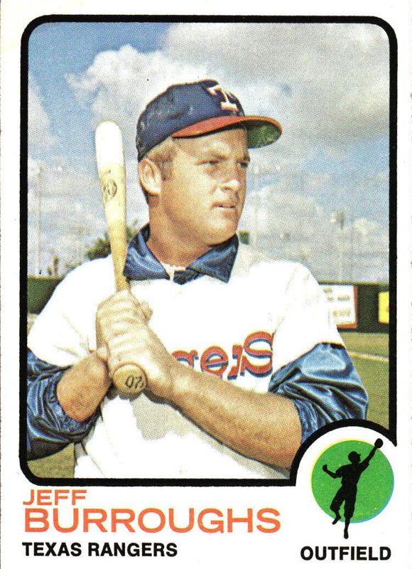 Jeff Burroughs, 1973 Topps Baseball