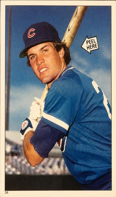Ryne Sandberg, 1985 O-Pee-Chee Stickers Baseball