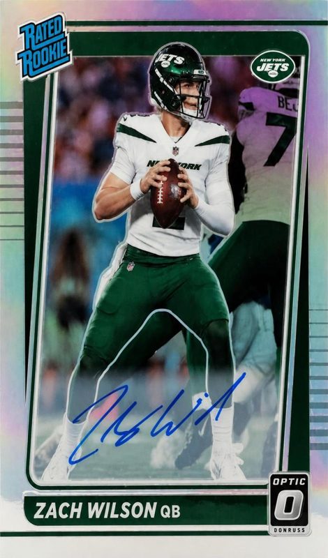 Zach Wilson, 2021 Donruss Optic Football