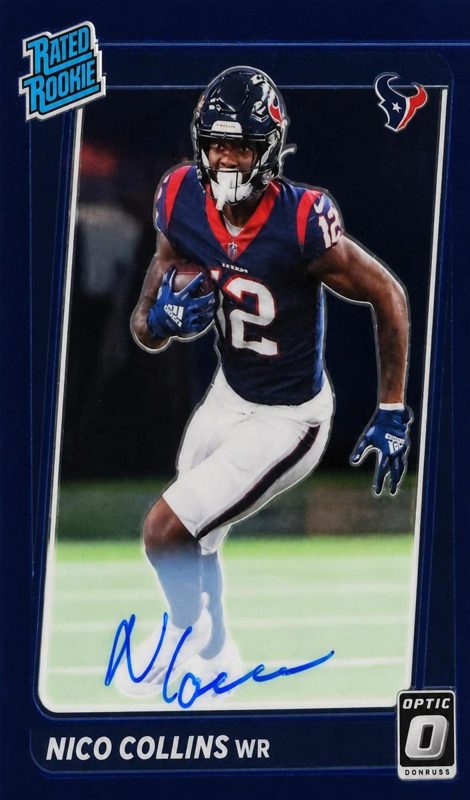 Nico Collins, 2021 Donruss Optic Football
