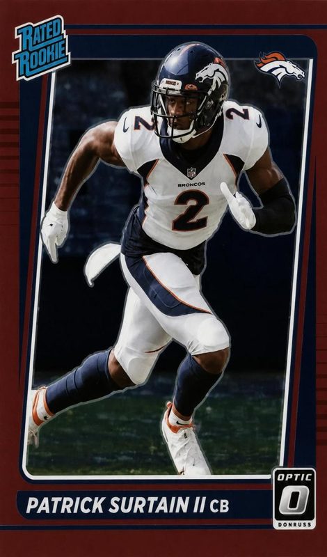 Patrick Surtain II, 2021 Donruss Optic Football