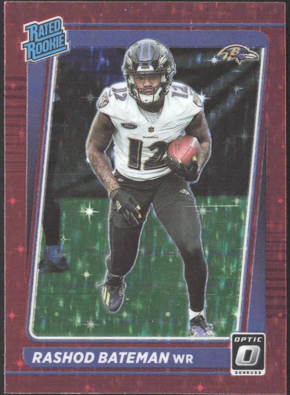 Rashod Bateman, 2021 Donruss Optic Football