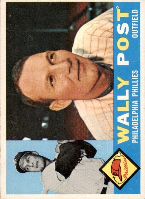 Wally Post, 1960 Topps Baseball
