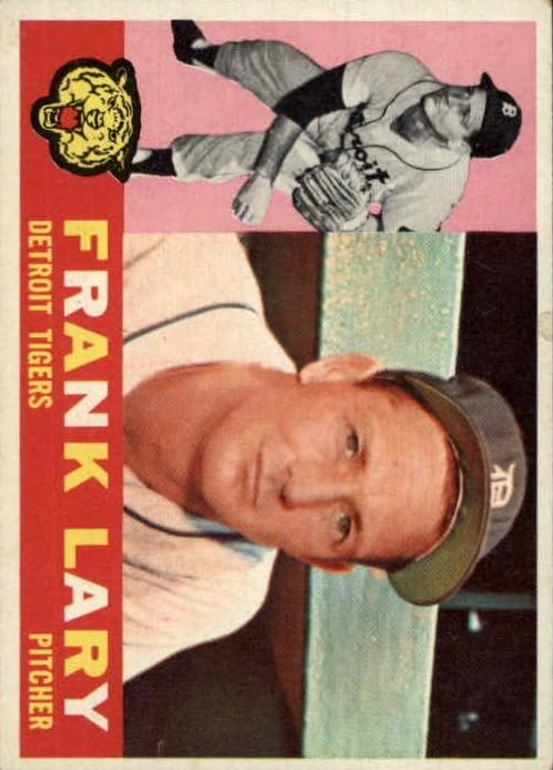 Frank Lary, 1960 Topps Baseball