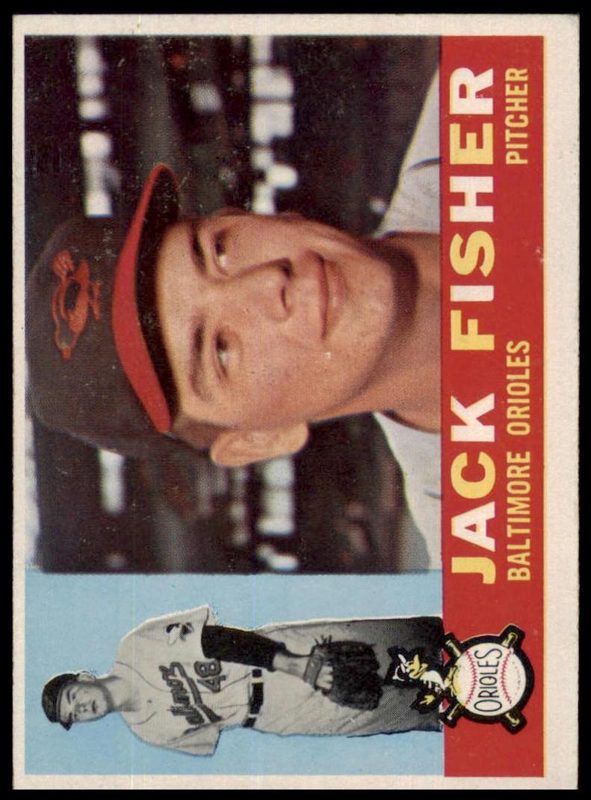 Jack Fisher, 1960 Topps Baseball