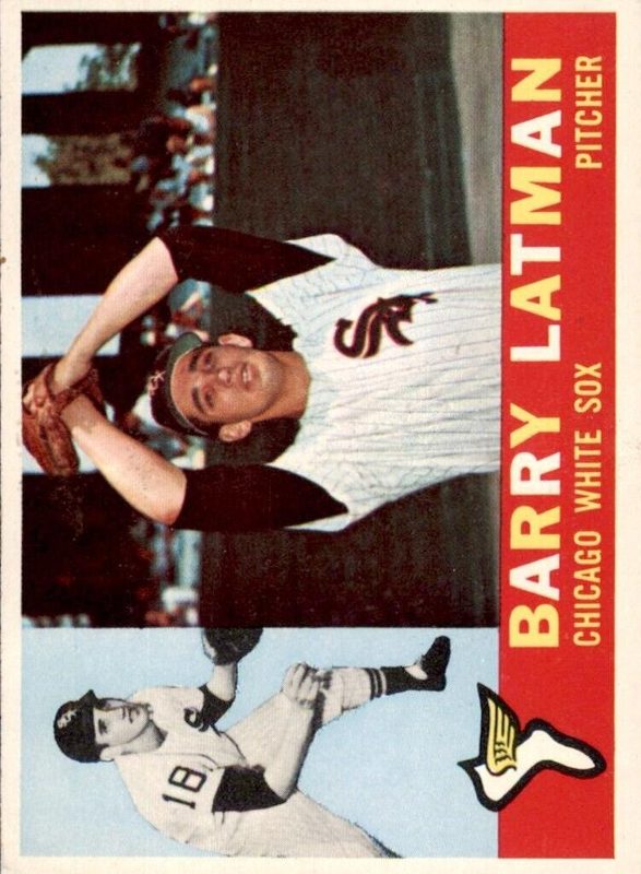 Barry Latman, 1960 Topps Baseball