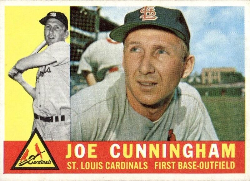 Joe Cunningham, 1960 Topps Baseball