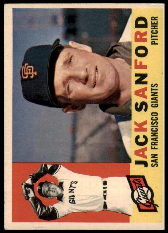 Jack Sanford, 1960 Topps Baseball