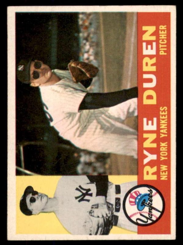 Ryne Duren, 1960 Topps Baseball