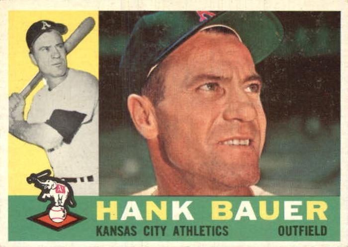 Hank Bauer, 1960 Topps Baseball