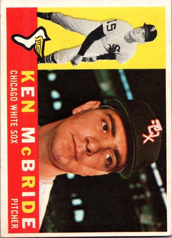 Ken McBride, 1960 Topps Baseball