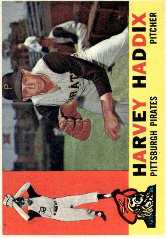 Harvey Haddix, 1960 Topps Baseball