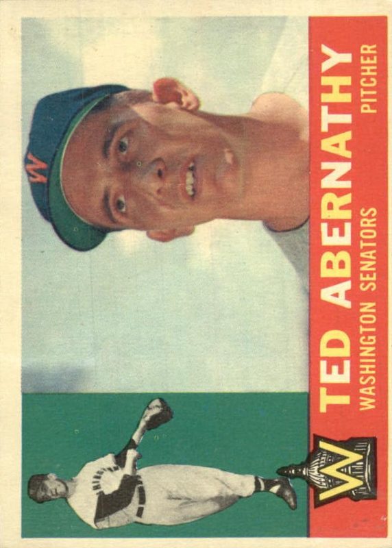 Ted Abernathy, 1960 Topps Baseball