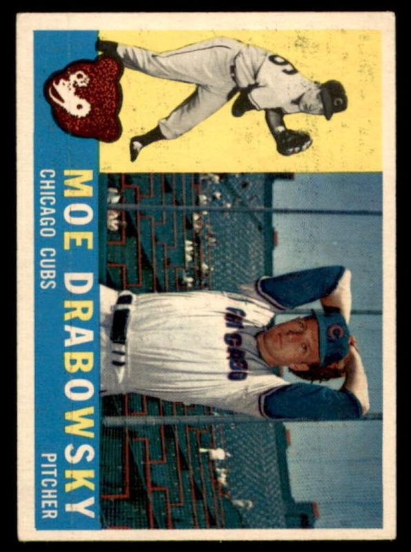 Moe Drabowsky, 1960 Topps Baseball