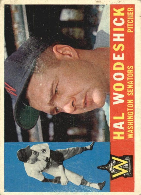 Hal Woodeshick, 1960 Topps Baseball
